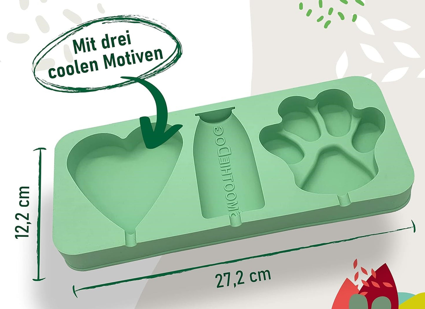 SmoothieDog Eisform für Hunde aus BPA-freien Premium-Silikon