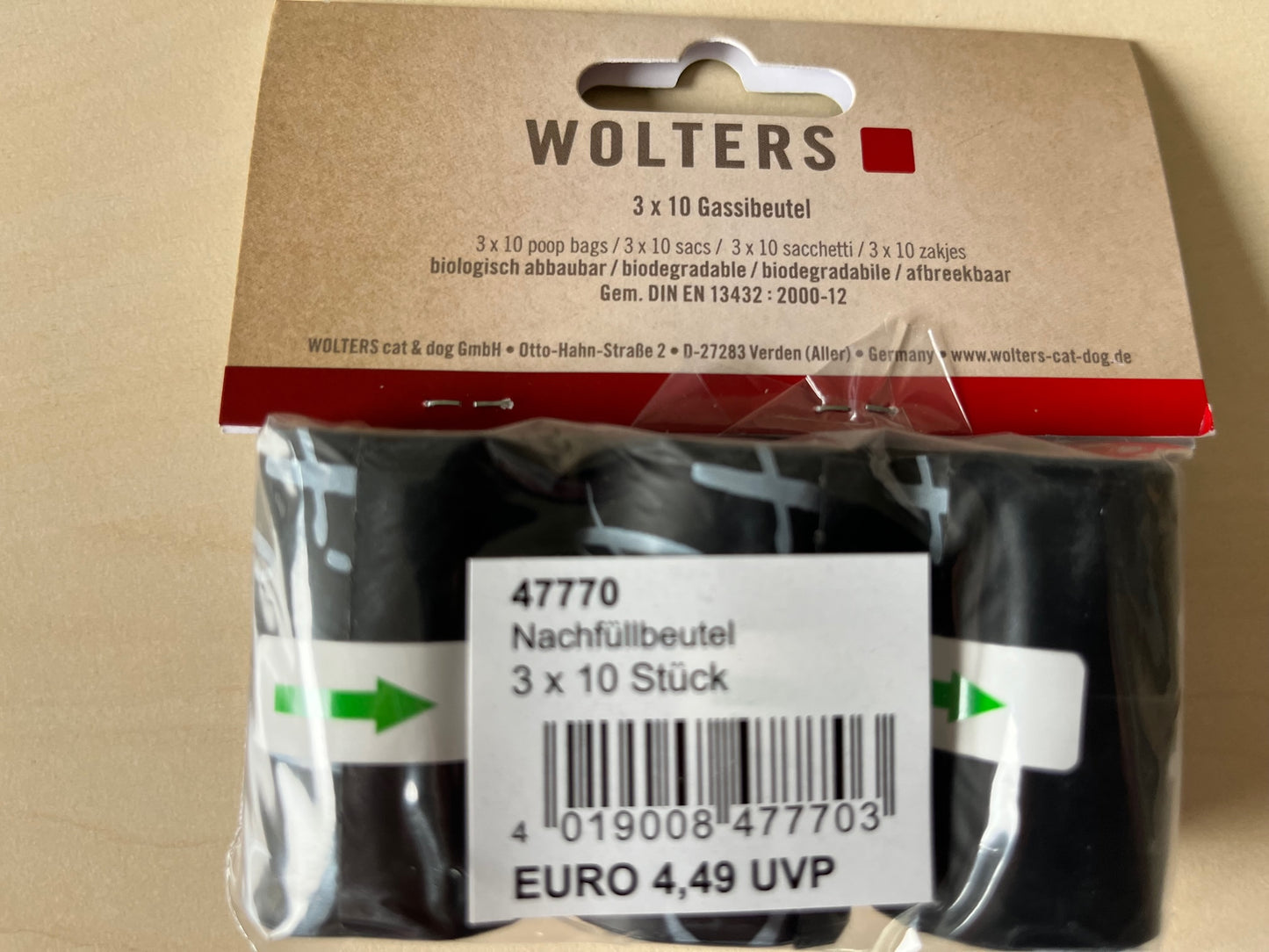 Wolters Gassibeutel