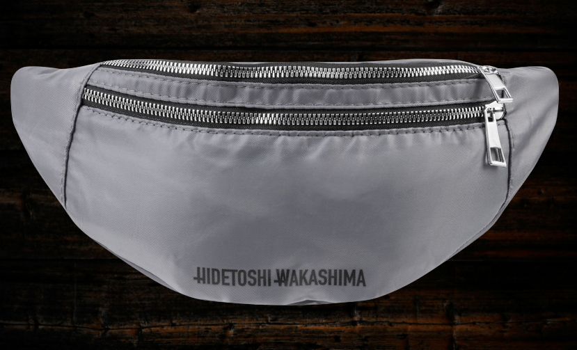 Gürteltasche / Bauchtasche silbergrau