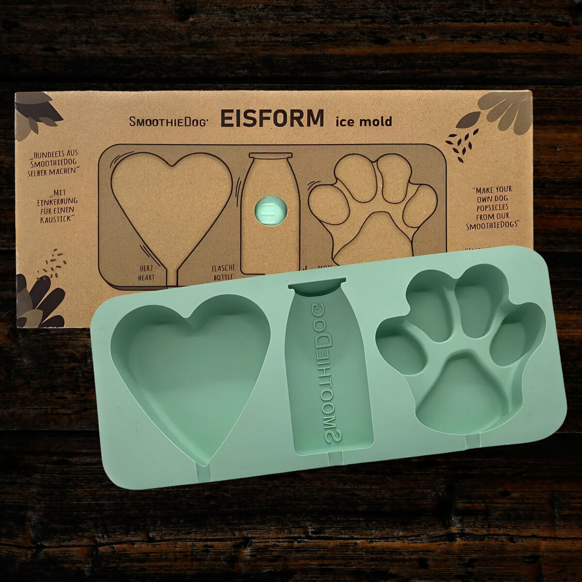 SmoothieDog Eisform für Hunde aus BPA-freien Premium-Silikon